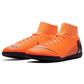 Buty piłkarskie Nike Mercurial Superfly 6 Club Ic M AH7371-810 pomarańczowe pomarańczowe 3