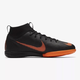 Buty halowe Nike Mercurial SuperflyX 6 Academy Gs Ic Jr AH7343-081 pomarańczowe czarne 1