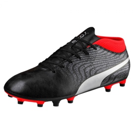 Buty piłkarskie Puma One 18.4 Fg M 104556 01 czarne czarne 3