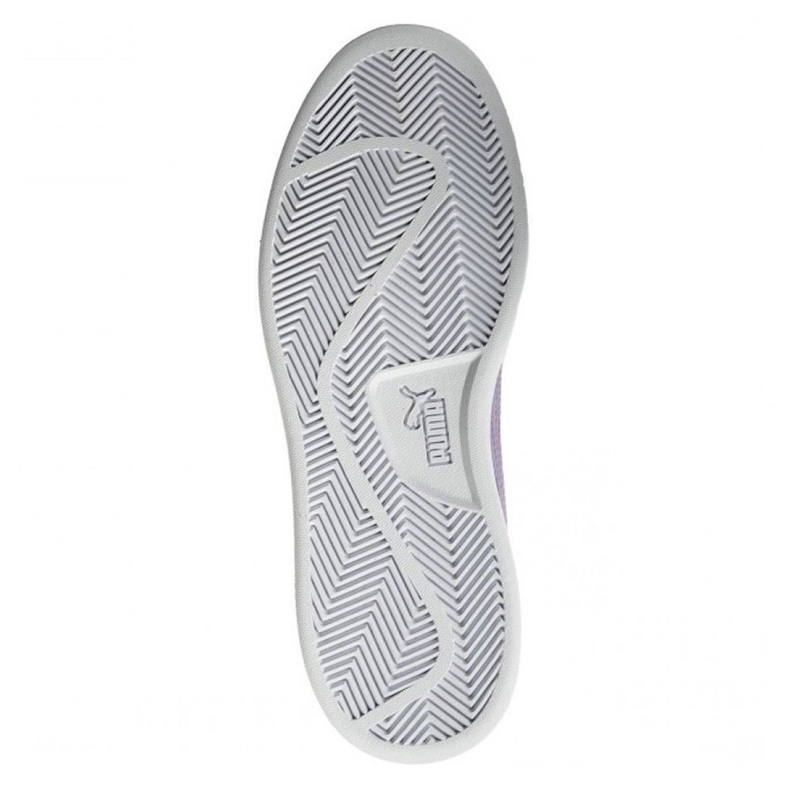 Buty Puma Smash v2 Ribbon Jr 366003 03 granatowe 2