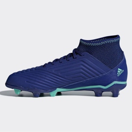 Buty piłkarskie adidas Predator 18.3 Fg Junior CP9012 niebieskie niebieskie 1
