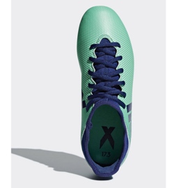 Buty piłkarskie adidas X 17.3 Fg Jr CP8993 wielokolorowe niebieskie 2