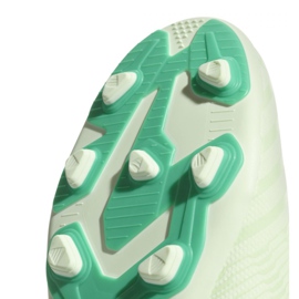 Buty piłkarskie adidas Nemeziz 17.4 FxG Jr CP9208 zielone wielokolorowe 3