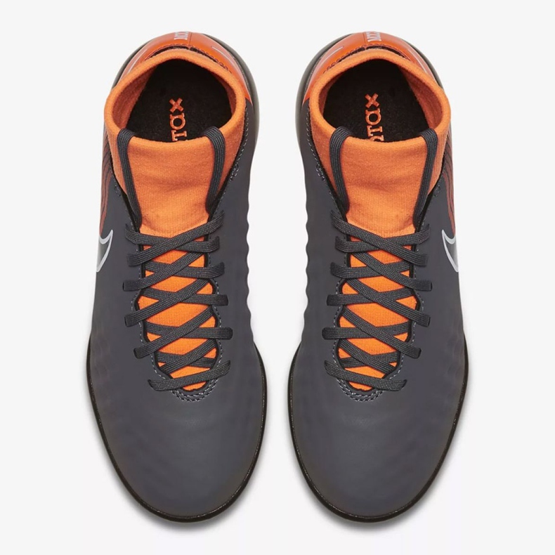 Buty piłkarskie Nike Magista Obrax 2 Academy Df Tf Jr AH7318-080-S szare szare 2