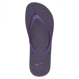 Klapki Nike Sportswear Solarsoft Ii W 488161-504 fioletowe 1