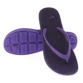 Klapki Nike Sportswear Solarsoft Ii W 488161-504 fioletowe 3