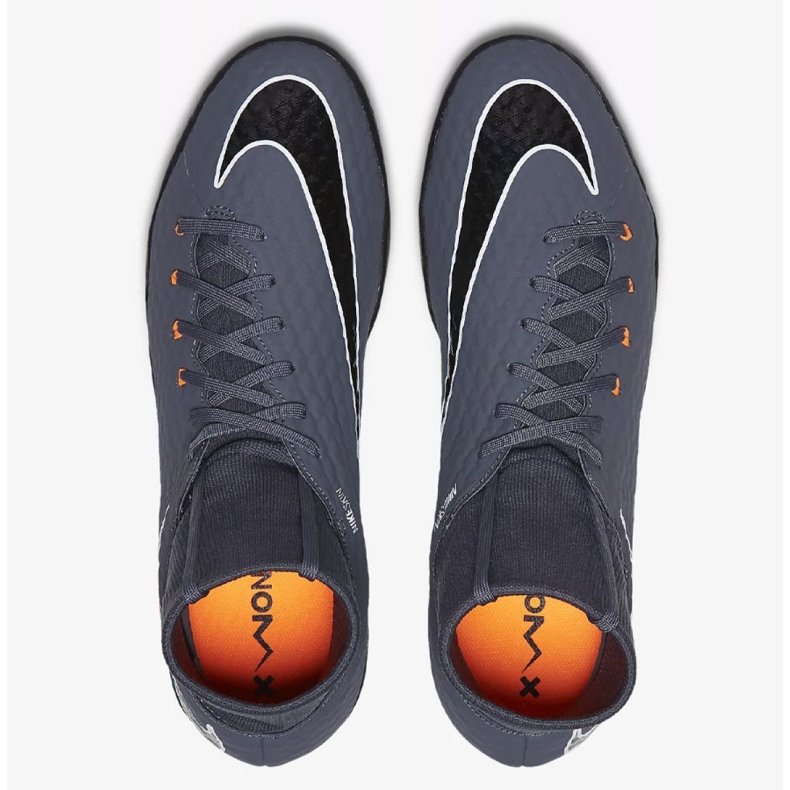 Buty piłkarskie Nike Hypervenom PhantomX 3 Academy Df Tf M AH7276-081-S szare szare 2