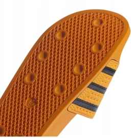 Klapki adidas Originals Adilette Slides U CQ3099 czarne pomarańczowe 3