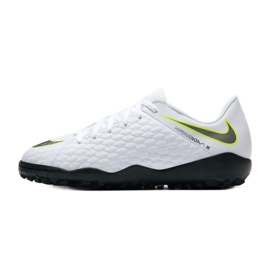 Buty piłkarskie Nike Hypervenom 3 Academy Tf Jr AJ3797-107 białe białe 1