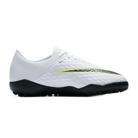 Buty piłkarskie Nike Hypervenom 3 Academy Tf Jr AJ3797-107 białe białe 3