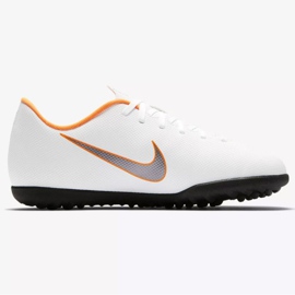 Buty piłkarskie Nike Mercurial VaporX 12 club Tf Gs Jr AH7355-107 wielokolorowe białe 1