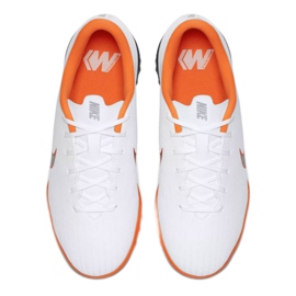 Buty piłkarskie Nike Mercurial VaporX 12 Academy Gs Tf Jr AH7342-107 białe białe 1