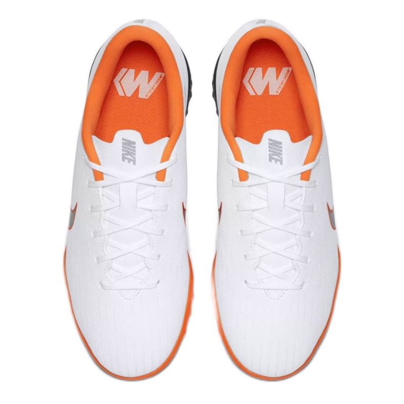 Buty piłkarskie Nike Mercurial VaporX 12 Academy Gs Tf Jr AH7342-107 białe białe 1