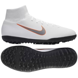 Buty piłkarskie Nike Mercurial SuperflyX 6 Club Tf M AH7372-107 białe białe 2