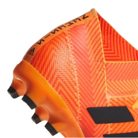 Buty piłkarskie adidas Nemeziz 18.3 Fg M DA9590 pomarańczowe pomarańczowe 3