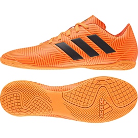 Buty piłkarskie adidas Nemeziz Tango 18.4 In M DA9620 pomarańczowe pomarańczowe 2