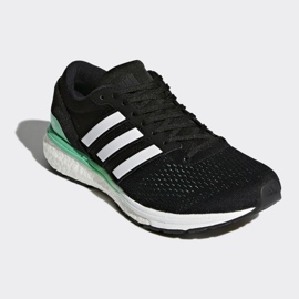 Buty biegowe adidas Boston 6 W BB6421 czarne zielone 3
