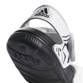 Sandały adidas Star Wars AltaSwim Jr CQ0128 białe czarne 2