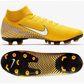 Buty piłkarskie Nike Mercurial Neymar Superfly 6 Academy Mg M AO9466-710 żółte wielokolorowe 3