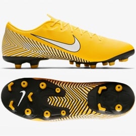 Buty piłkarskie Nike Mercurial Vapor 12 Academy Neymar Mg M AO3131-710 żółte wielokolorowe 3