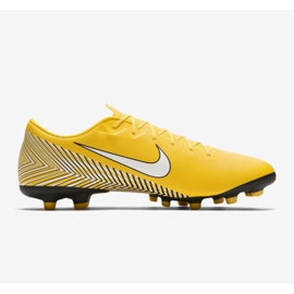 Buty piłkarskie Nike Mercurial Vapor 12 Academy Neymar Mg M AO3131-710 żółte wielokolorowe 4