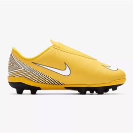 Buty piłkarskie Nike Mercurial Vapor 12 (V) Ps Neymar FG/MG Jr AO2897-710 żółte żółte 1
