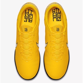 Buty piłkarskie Nike Mercurial Vapor 12 Academy Neymar Ic Jr AO3122-710 żółte żółte 2