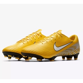 Buty piłkarskie Nike Mercurial Vapor 12 Neymar Pro Fg M AO3123-710 żółte żółte 3