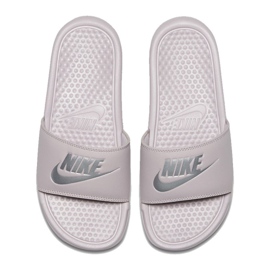 Klapki Nike Benassi Just Do It W 343881-614 szare 1