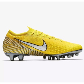 Buty piłkarskie Nike Mercurial Vapor 12 Elite Neymar AG-Pro M AO3128-710 żółte żółte 1