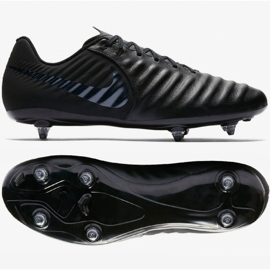 Buty piłkarskie Nike Tiempo Legend 7 Academy M AH7250-001 czarne wielokolorowe 3