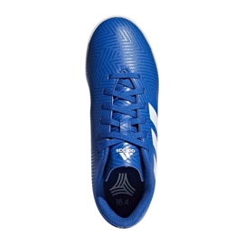Buty piłkarskie adidas Nemeziz Tango 18.4 In Jr DB2384 niebieskie niebieskie 2