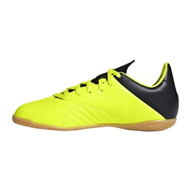 Buty piłkarskie adidas X Tango 18.4 In Jr DB2433 żółte żółte 1