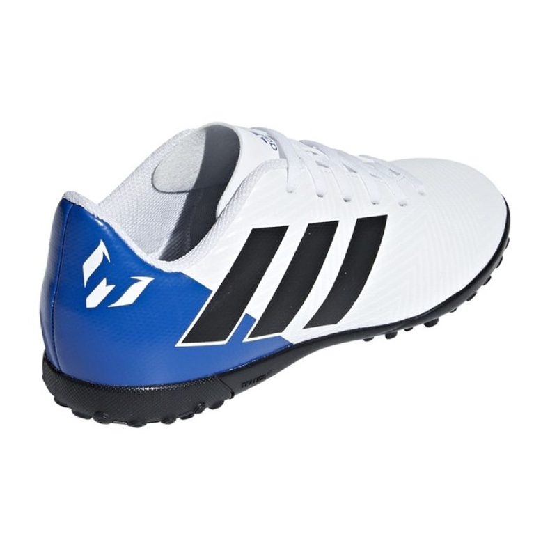 Buty piłkarskie adidas Nemeziz Messi Tango In Jr DB2401 białe białe 2