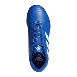 Buty piłkarskie adidas Nemeziz Tango 18.4 Tf Jr DB2381 niebieskie wielokolorowe 1