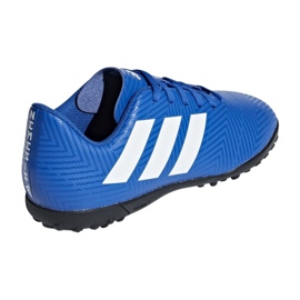 Buty piłkarskie adidas Nemeziz Tango 18.4 Tf Jr DB2381 niebieskie wielokolorowe 2