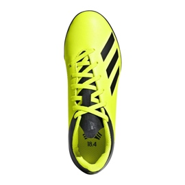 Buty piłkarskie adidas X Tango 18.4 Tf Jr DB2435 żółte żółte 1