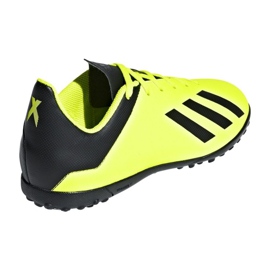 Buty piłkarskie adidas X Tango 18.4 Tf Jr DB2435 żółte żółte 2