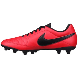 Buty piłkarskie Nike Majestry Fg M AQ7902-600 czerwone czerwone 1