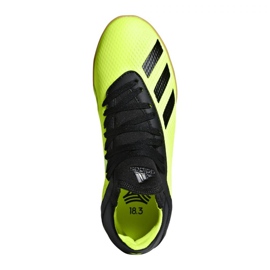 Buty halowe adidas X Tango 18.3 In Jr DB2426 żółte żółte 1