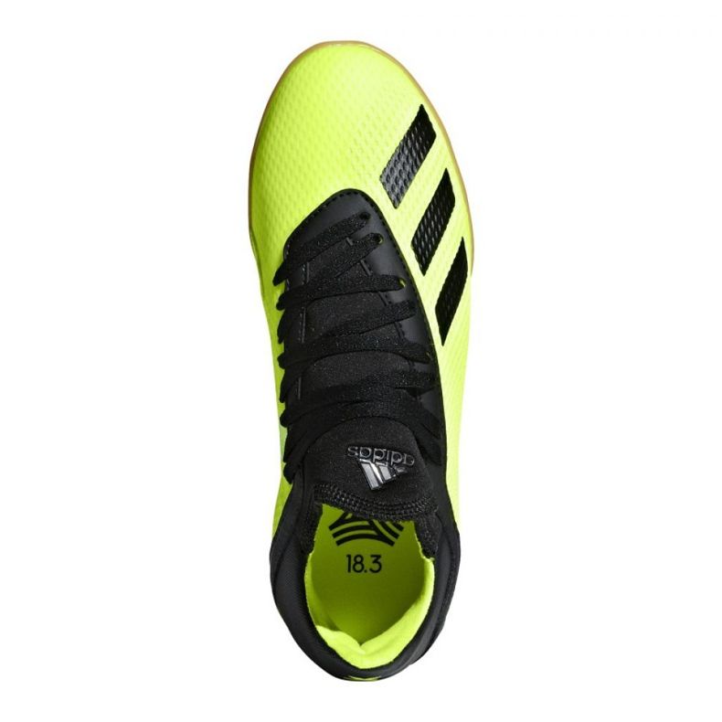 Buty halowe adidas X Tango 18.3 In Jr DB2426 żółte żółte 1
