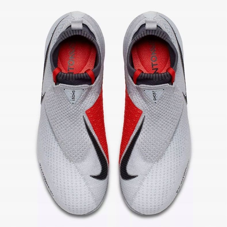 Buty piłkarskie Nike Phantom Vsn Elite Df Fg Jr AO3289-060 białe białe 2