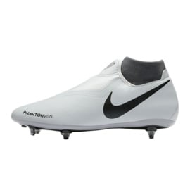 Buty piłkarskie Nike Phantom Vsn Academy Df Sg AO3260-060 szare białe 1