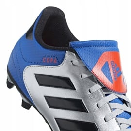 Buty piłkarskie adidas Copa 18.4 FxG M DB2458 srebrny szare 3