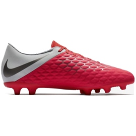 Buty piłkarskie Nike Hypervenom Phantom 3 Club Fg 3 M AJ4145-600 czerwone czerwone 1