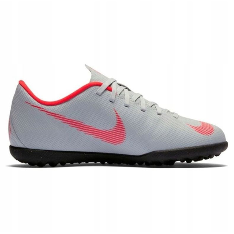 Buty piłkarskie Nike Mercurial VaporX 12 club Tf Gs Jr AH7355-060 wielokolorowe białe 1