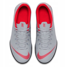 Buty piłkarskie Nike Mercurial VaporX 12 club Tf Gs Jr AH7355-060 wielokolorowe białe 2
