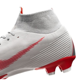 Buty piłkarskie Nike Mercurial Superfly 6 Pro Fg M AH7368-060 białe białe 2