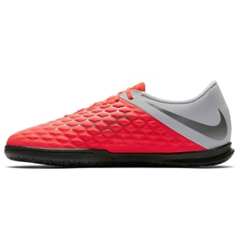 Buty halowe Nike Hypervenom PhantomX 3 Club Ic Jr AJ3789-600 czerwone wielokolorowe 1