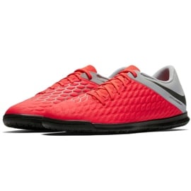 Buty halowe Nike Hypervenom PhantomX 3 Club Ic Jr AJ3789-600 czerwone wielokolorowe 2
